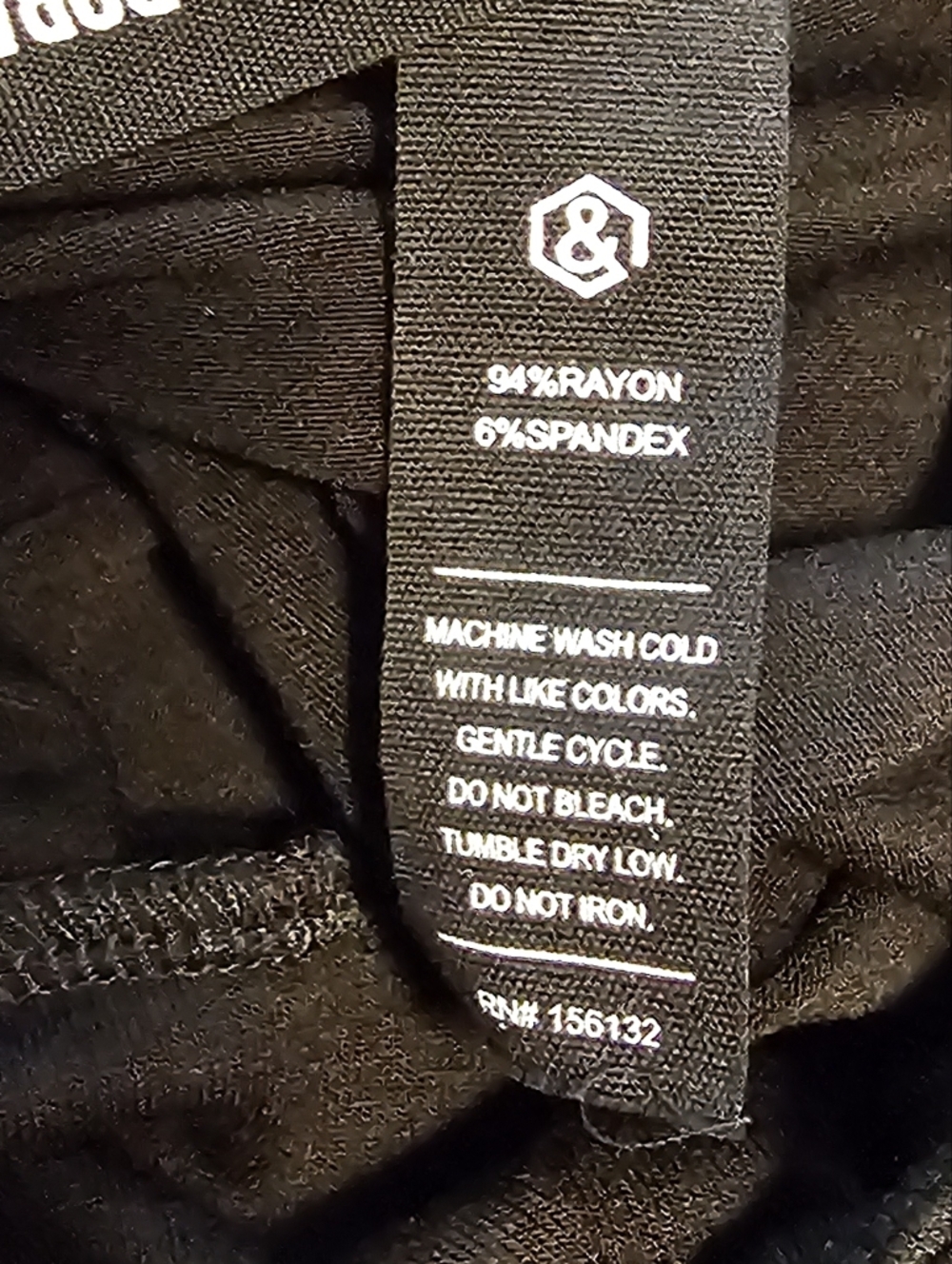 **NWT** Black Maxi Skirt With Front Slit, Small - Picture 9 of 9
